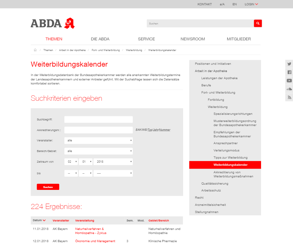 Api Abda TYPO3 | ABDA - Bundesvereinigung Deutscher Apothekerverbände