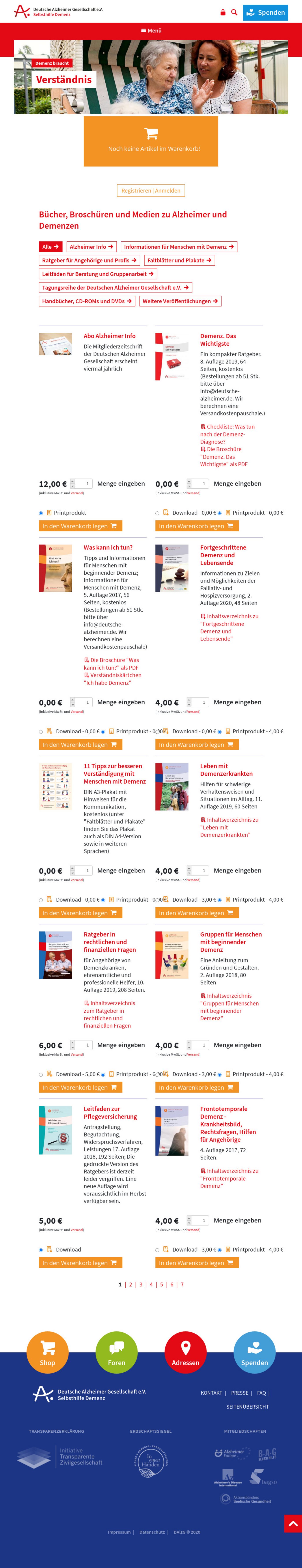 Screenshot - Drupal Webshop